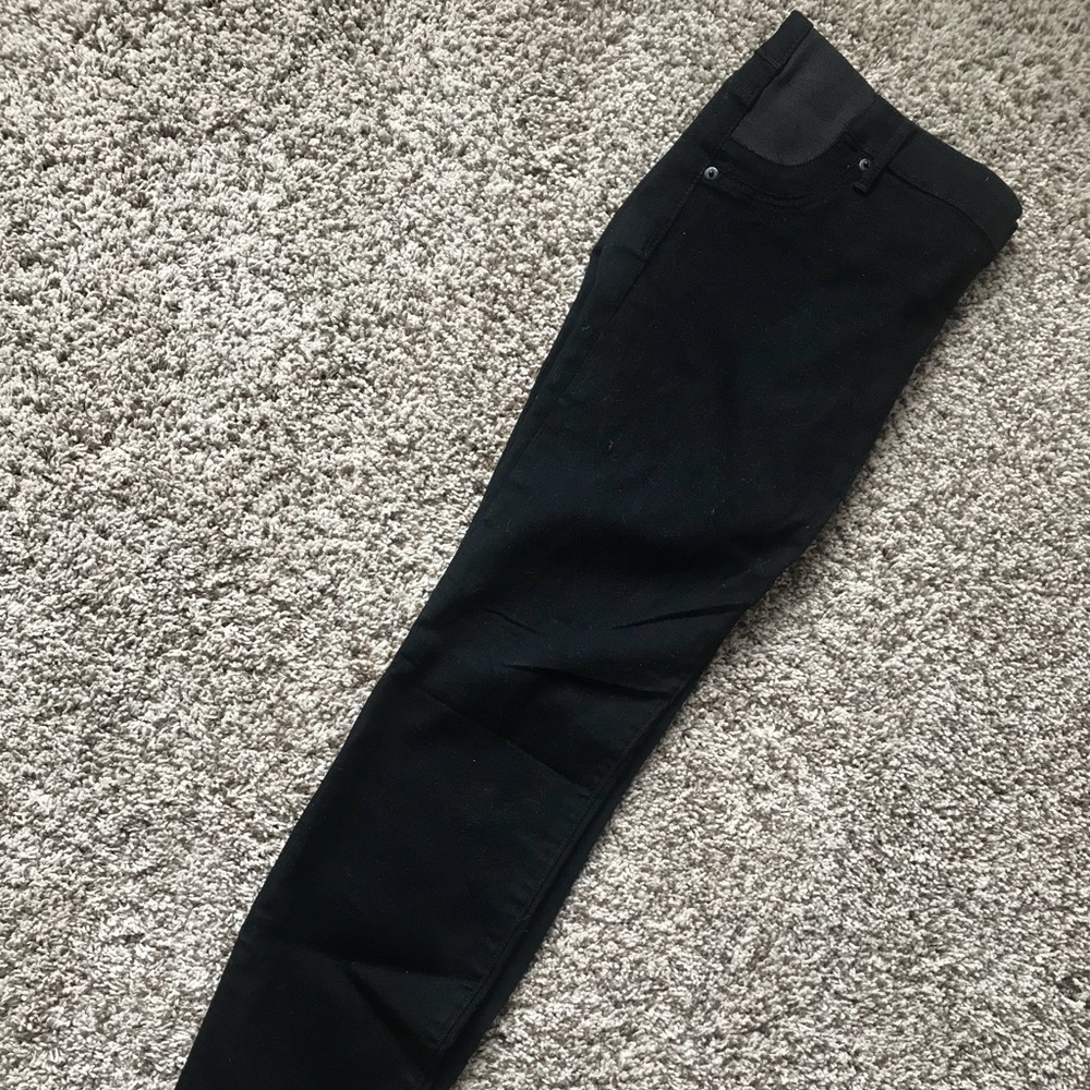 GAP maternity True Skinny Jeans, black, sz 30